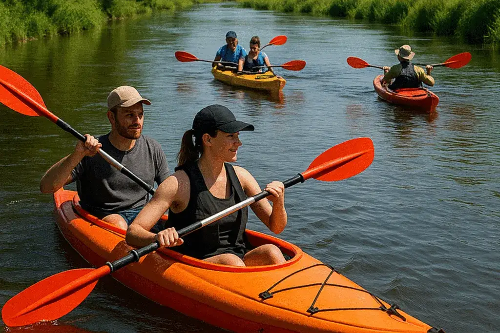 Pierwszy raz na kajaku? Jak płynąć bezpiecznie i z przyjemnością.