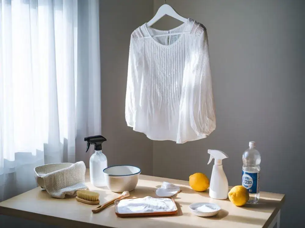 Skuteczne sposoby na wybielenie białej bluzki bez chemii