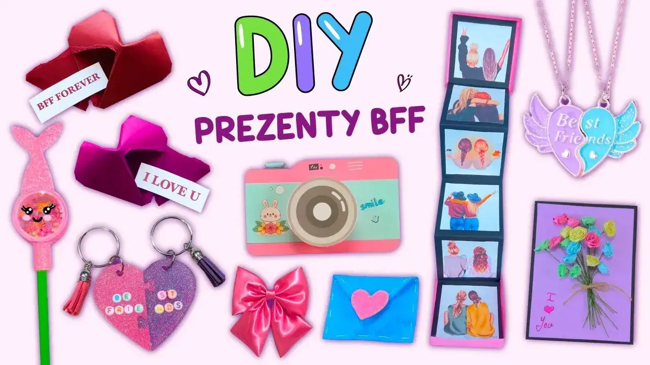 DIY prezenty dla BFF: 30+ pomysłów, które zachwycą przyjaciółkę!