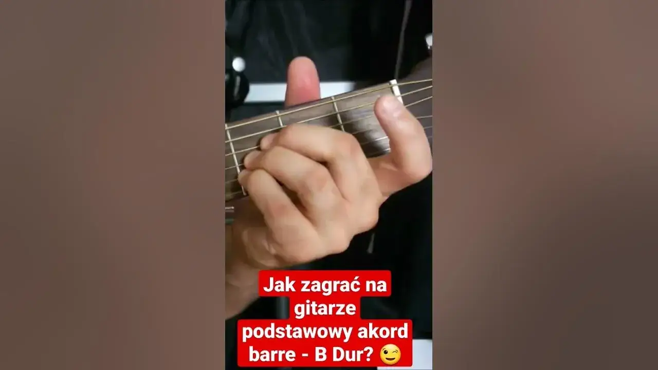 Chwyty gitarowe B dur: proste wersje dla każdego gitarzysty