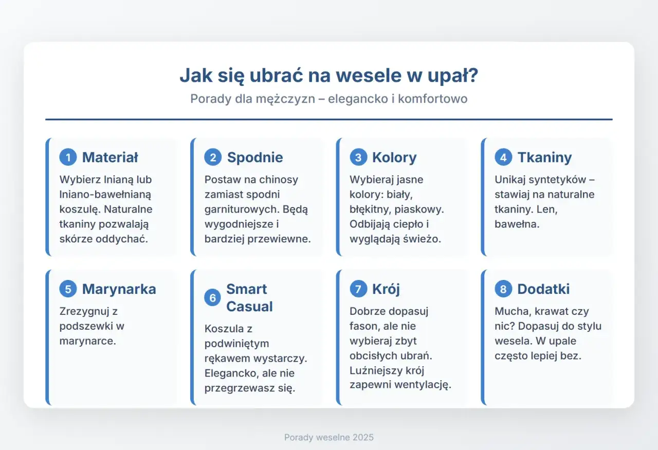 Jak się ubrać na wesele? Męski poradnik bez modowych wpadek