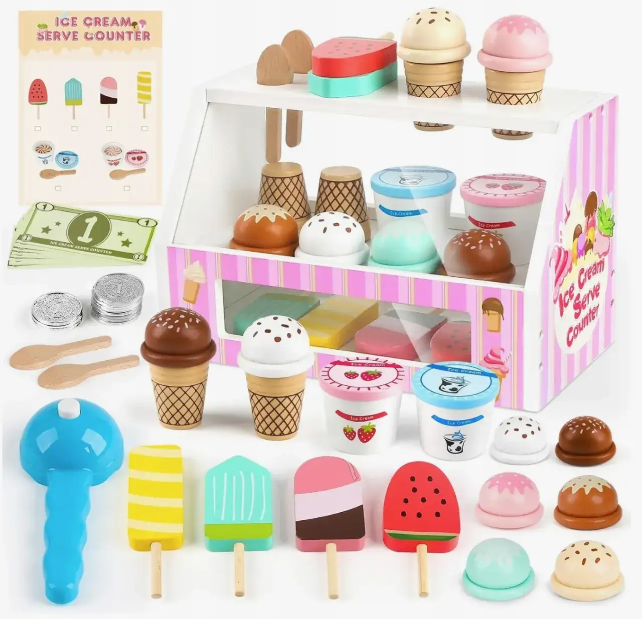 Najlepsze zabawki w kształcie lodów dla dzieci – rozwijaj ich wyobraźnię