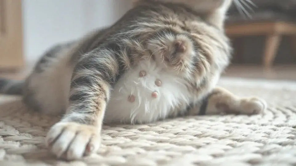 Ile sutków ma kotka? Ciekawostki o liczbie sutków u kotów