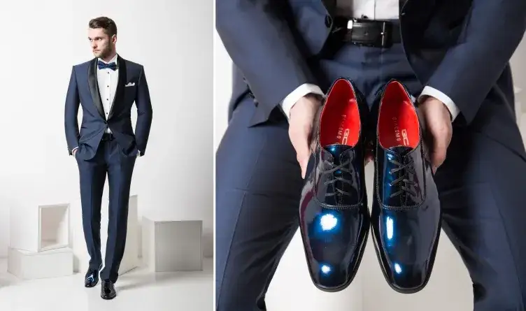 Jakie buty do błękitnego garnituru? Oto najgorsze wybory, których unikaj