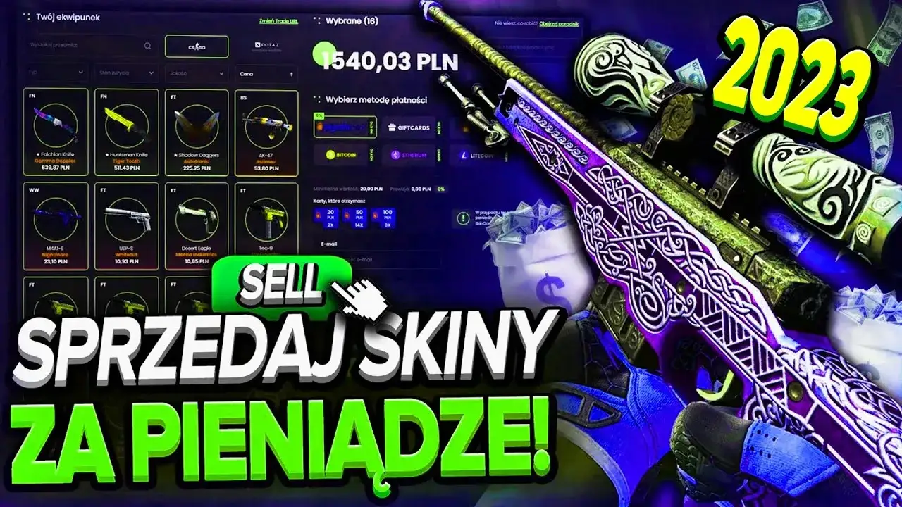 Gdzie sprzedać skiny CS2 i uniknąć niskich cen oraz oszustw
