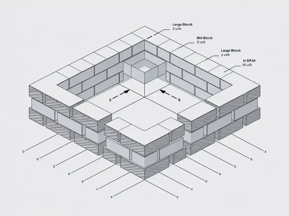 Ile zaprawy na bloczki fundamentowe? Oblicz dokładnie i oszczędzaj