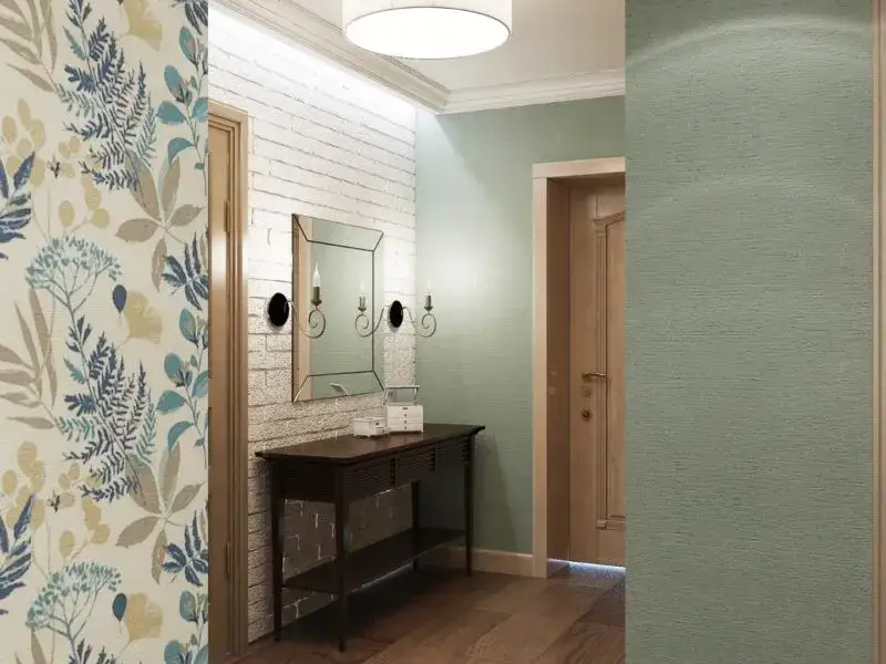 Tapeta do wąskiego przedpokoju: Powiększ i rozjaśnij wnętrze!