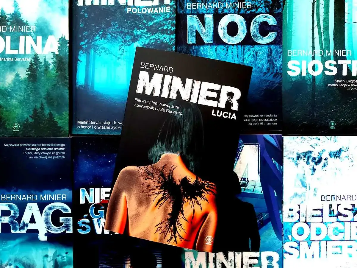 Nowe książki Bernarda Miniera: emocjonujące thrillery 2025