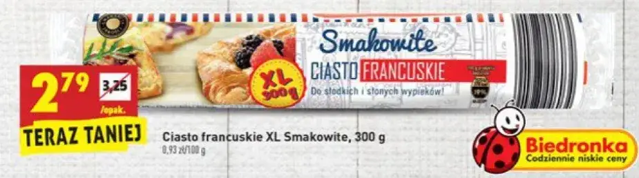Gdzie leży ciasto francuskie w Biedronce? Sprawdź lokalizację!