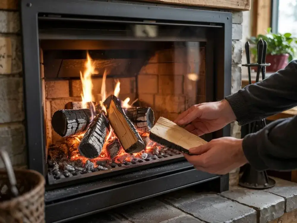 Jak układać brykiet w kominku, aby uniknąć dymienia i niebezpieczeństw