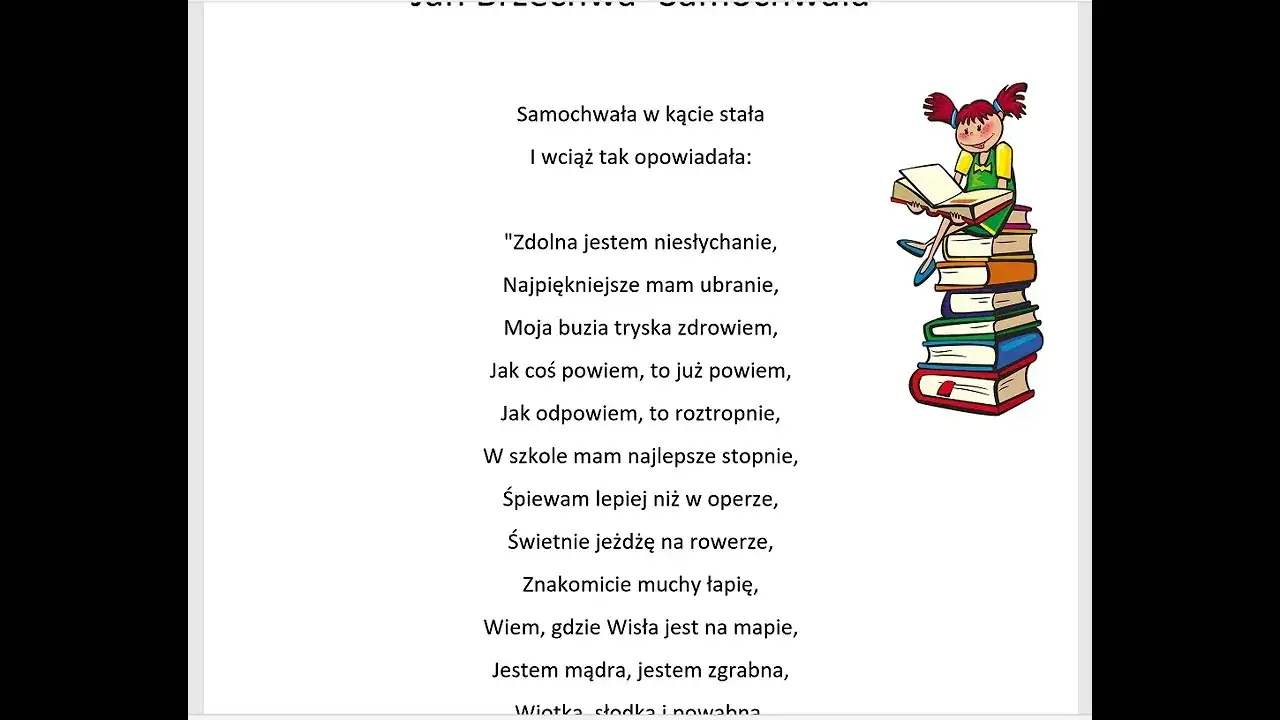 Samochwała wiersz – odkryj mądrości ukryte w utworze Brzechwy