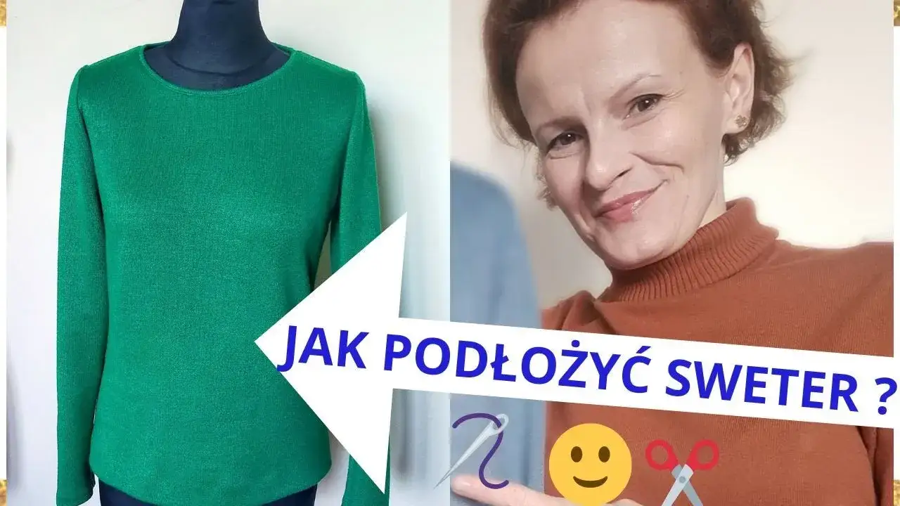Jak podwinąć za długi sweter, aby wyglądał stylowo i schludnie