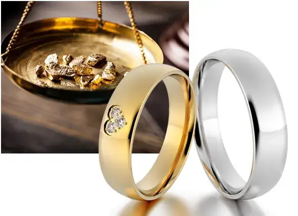 Ile złota zawiera obrączka ślubna o masie 4g? Sprawdź próby i wartość