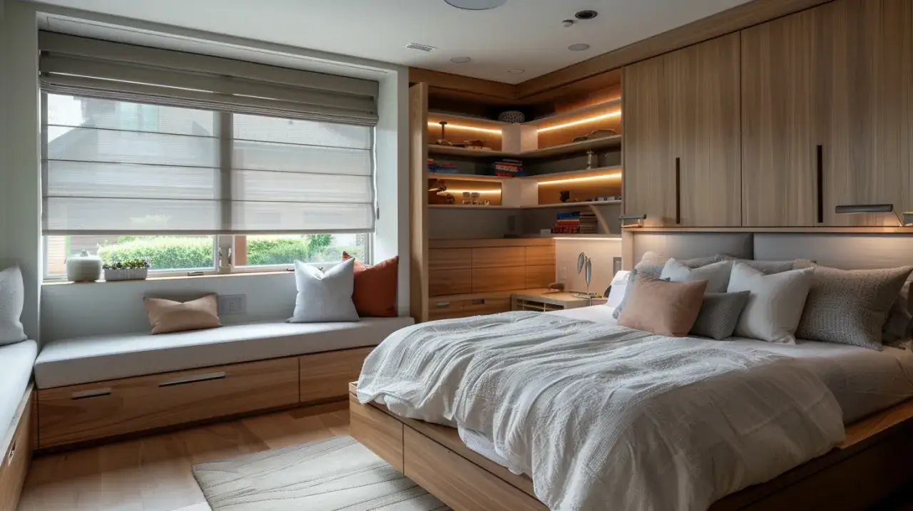 Jakie zabudowane łóżko wybrać do nowoczesnej i funkcjonalnej sypialni?