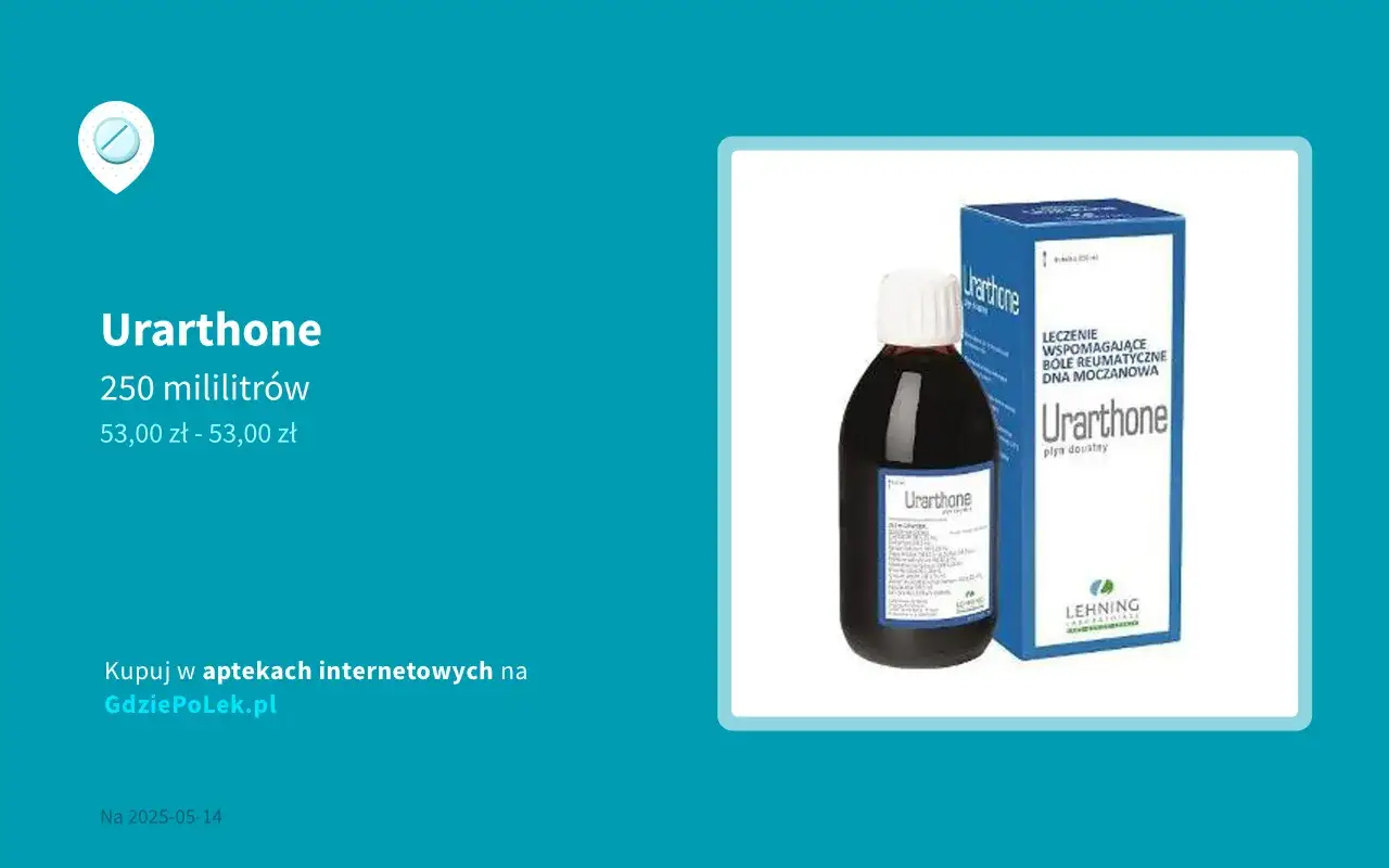 Czy lek Urarthone jest na receptę? Sprawdź, co musisz wiedzieć