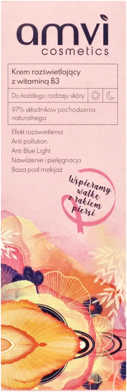 Amvi krem rozświetlający – skład, działanie, opinie i efekty stosowania