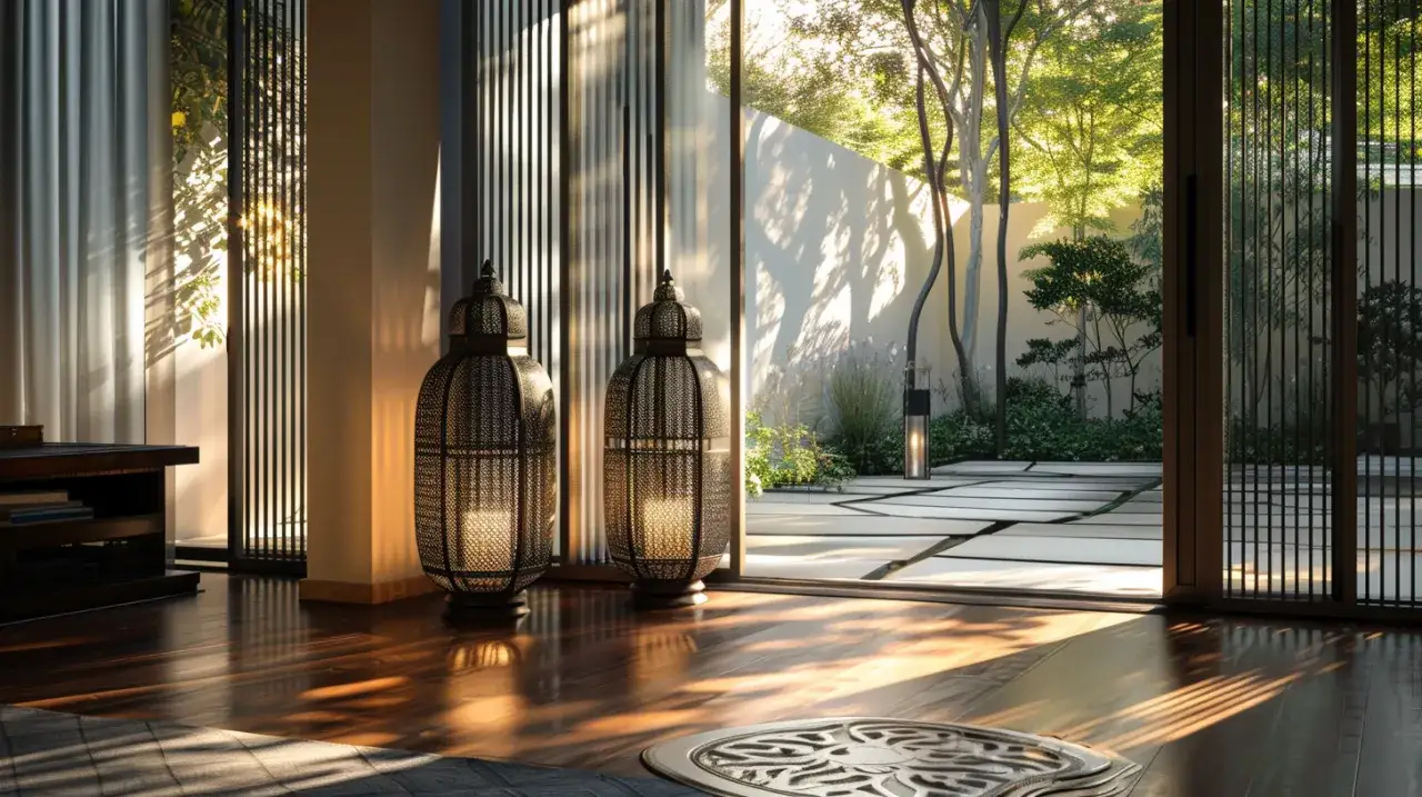 Szklane drzwi do salonu: Jakie lampiony szklane najlepiej pasują do salonu?