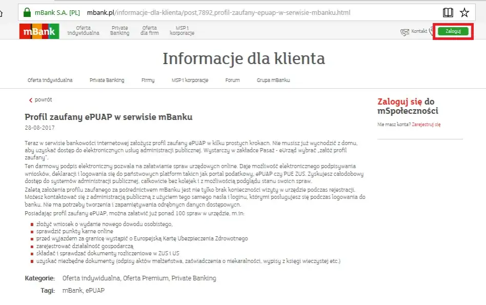 Jak założyć profil zaufany w mBanku i uniknąć problemów?