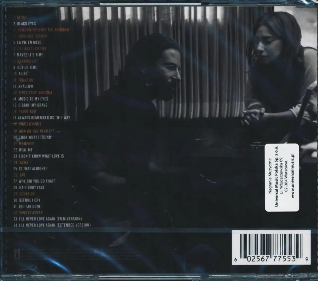 Muzyka z filmu Narodziny Gwiazdy: Najlepsze utwory i ich historia