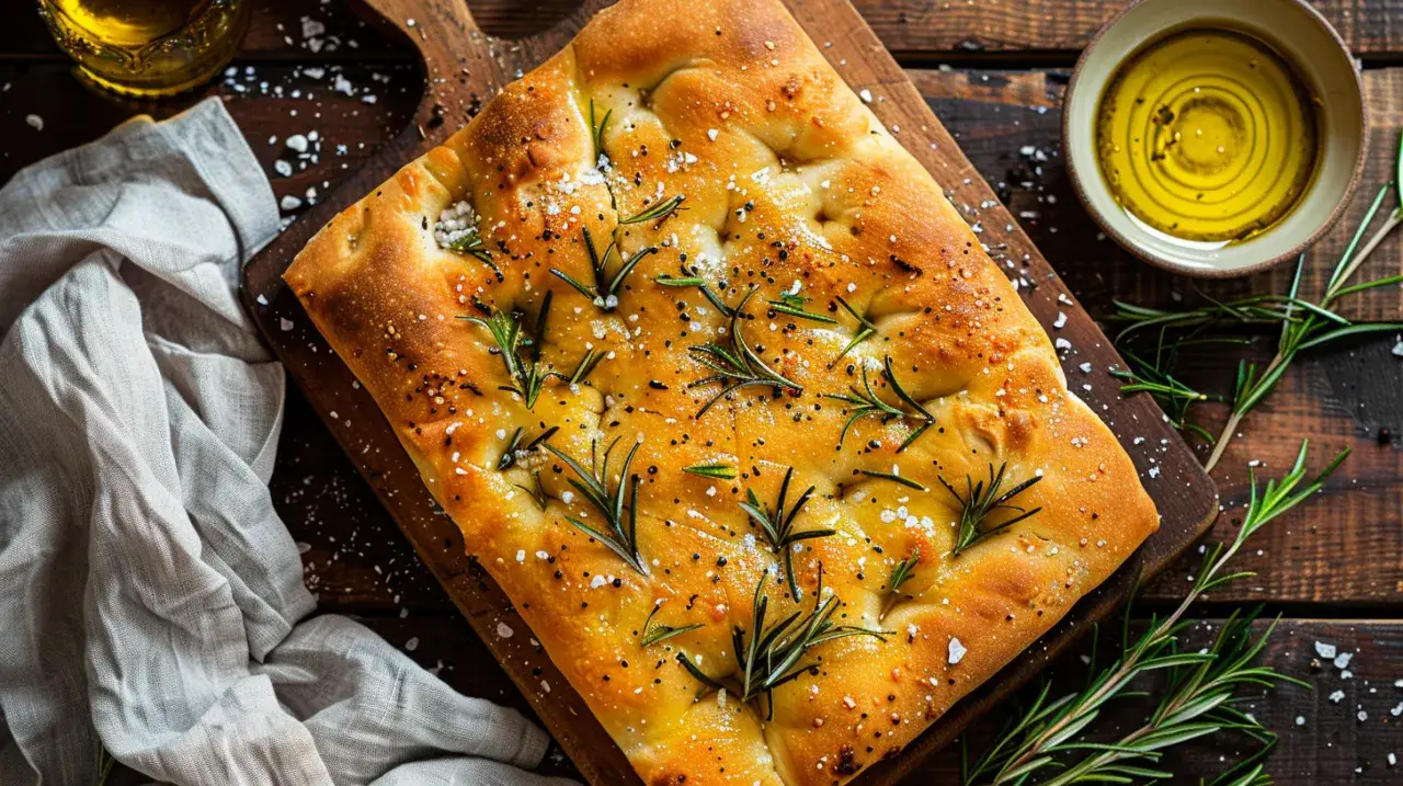 Oryginalna włoska focaccia: Przepis na tradycyjną włoską focaccię