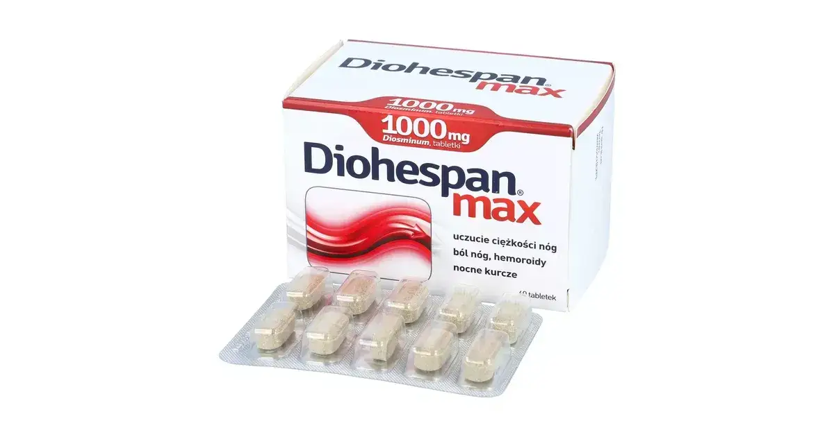 Diohespan Max: lek czy suplement? Poznaj prawdę o działaniu