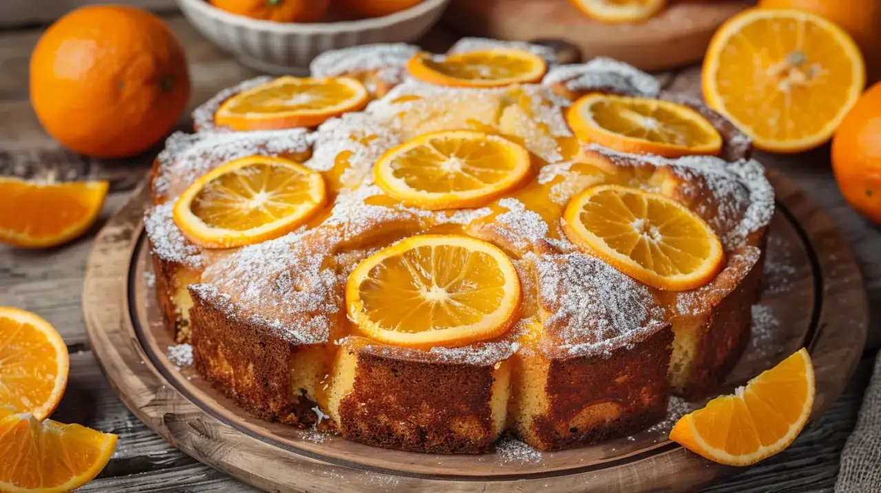 Pomarańczowiec ciasto: Pyszne hiszpańskie ciasto pomarańczowe na święta