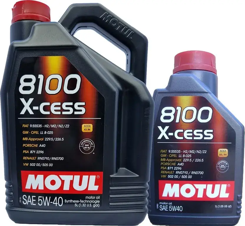Motul 5W40 X-Cess 1L - idealny olej do nowoczesnych silników