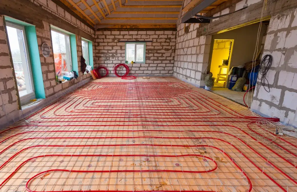 Ogrzewanie podłogowe - prawidłowe rozstawy rurek i ich znaczenie w domu