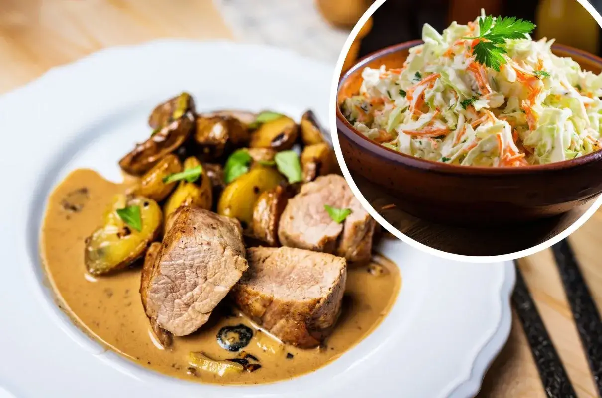 Jaką surówkę wybrać do polędwiczek w sosie grzybowym, aby zachwycić?