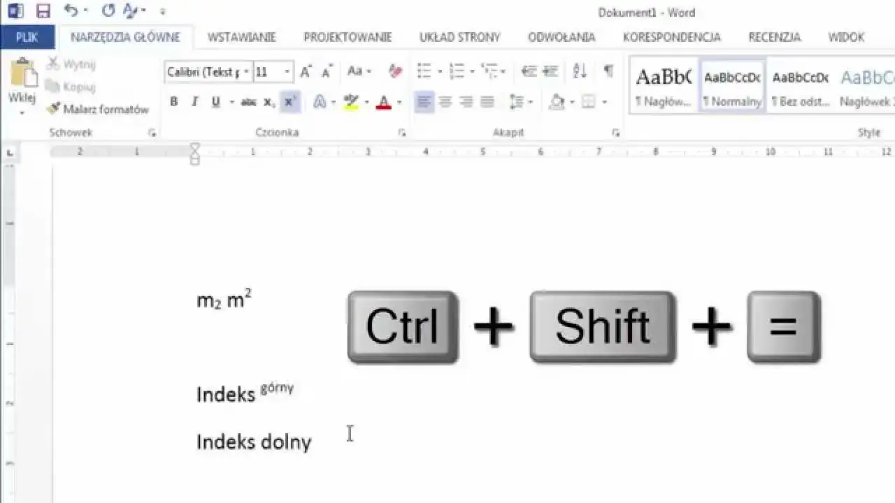 Jak zrobić potęgę w Wordzie - proste sposoby na superskrypt