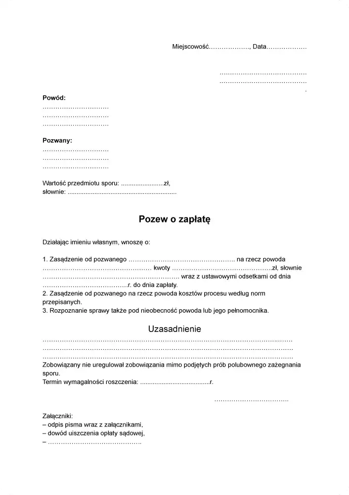 Co to jest pozew? Definicja, elementy i znaczenie w sądzie