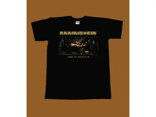 Rammstein T-Shirt Was ich liebe: Größen, Design und Kaufoptionen