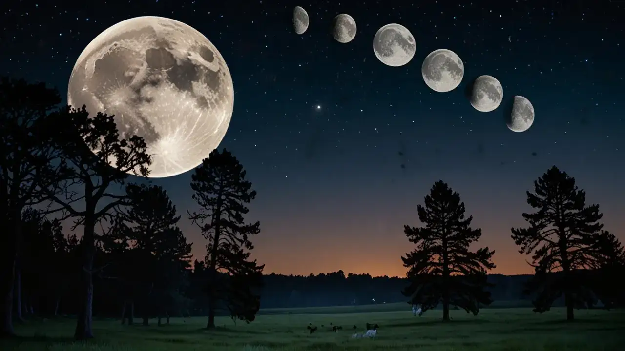 Fazy Księżyca w grudniu: Jak wpłyną na różne aspekty życiowe?