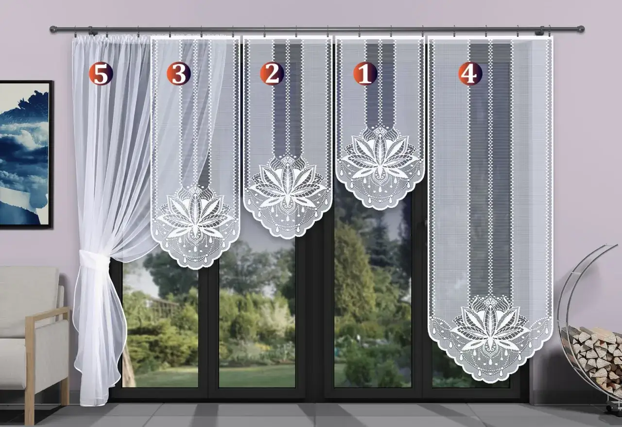 Jakie firanki do salonu wybrać, aby stworzyć przytulną atmosferę?