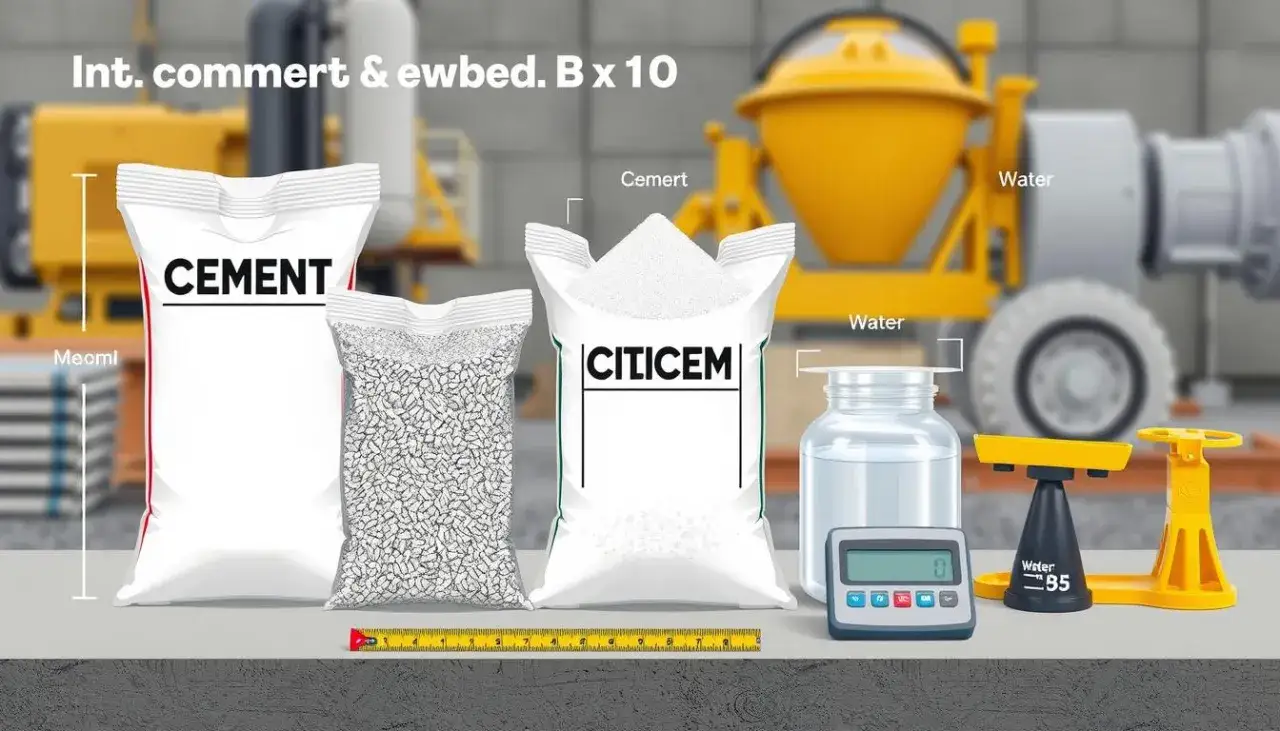 Ile cementu na m3 betonu B10? Sprawdź, aby uniknąć błędów w budowie