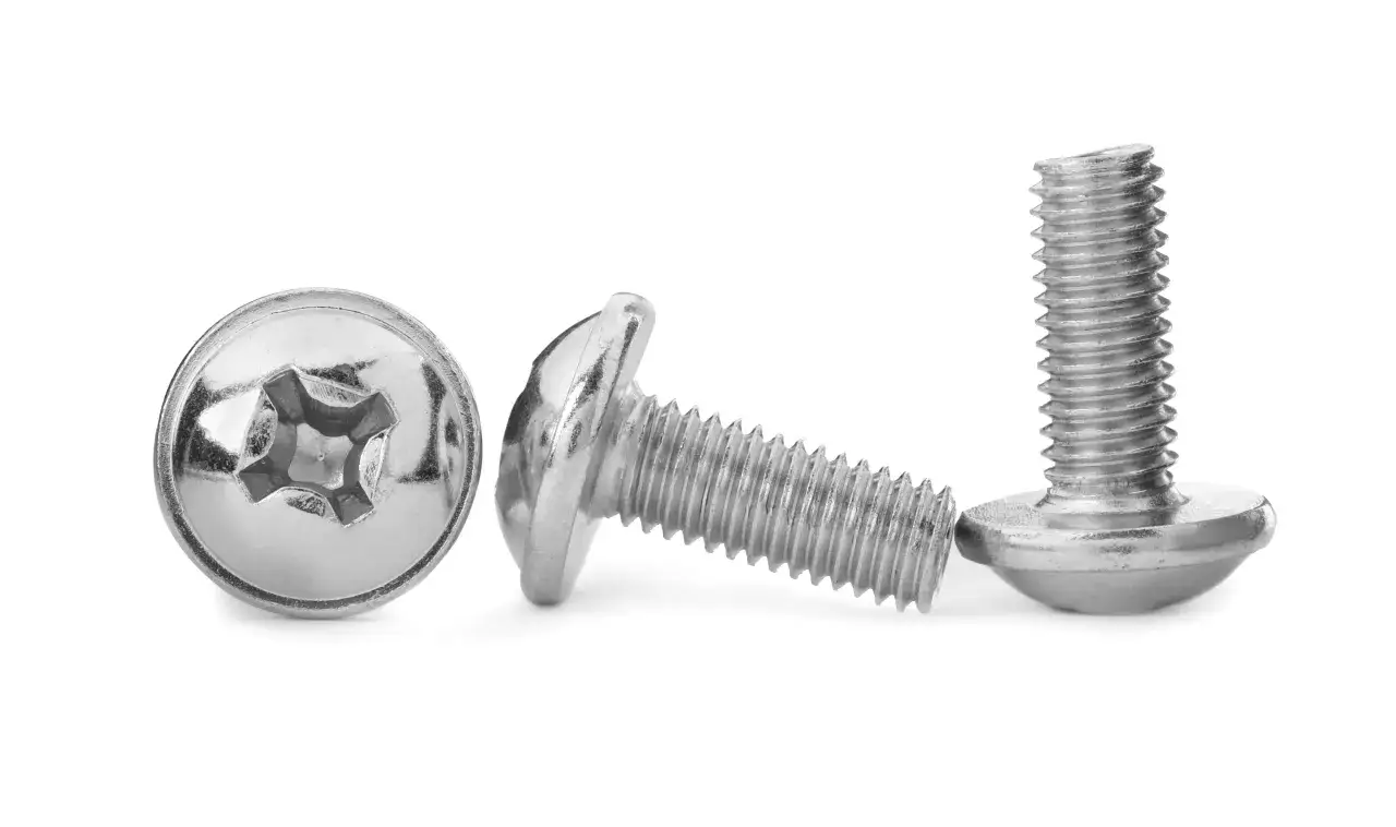 Wkręty do drewna z łbem grzybkowym