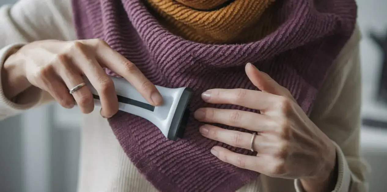 Jak sprawić, żeby szalik nie zostawiał kłaczków i wyglądał jak nowy