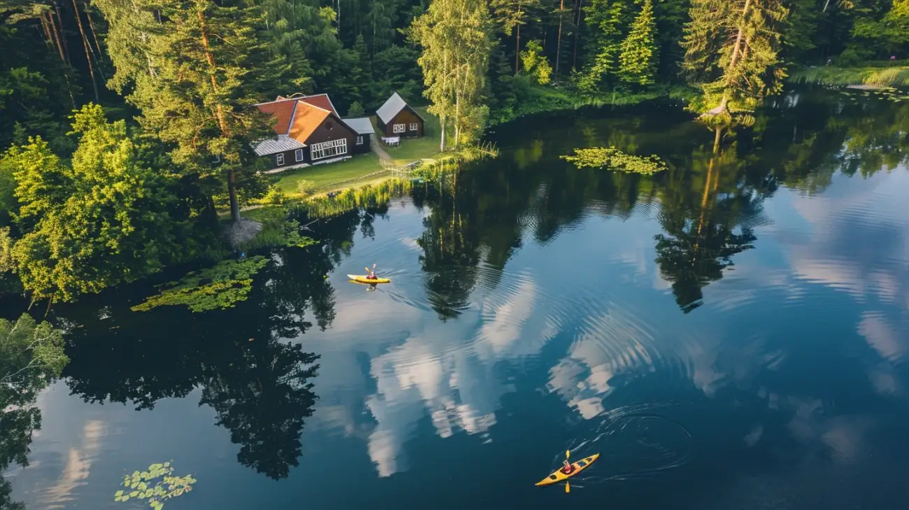 Smerzyn – wieś otoczona jeziorami, idealna na wypoczynek