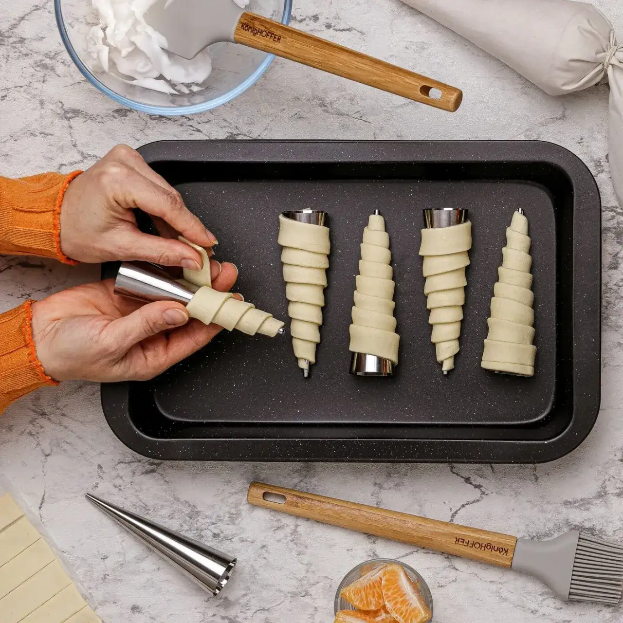 Alternatywy dla foremek do rurek: proste sposoby na smaczne rurki