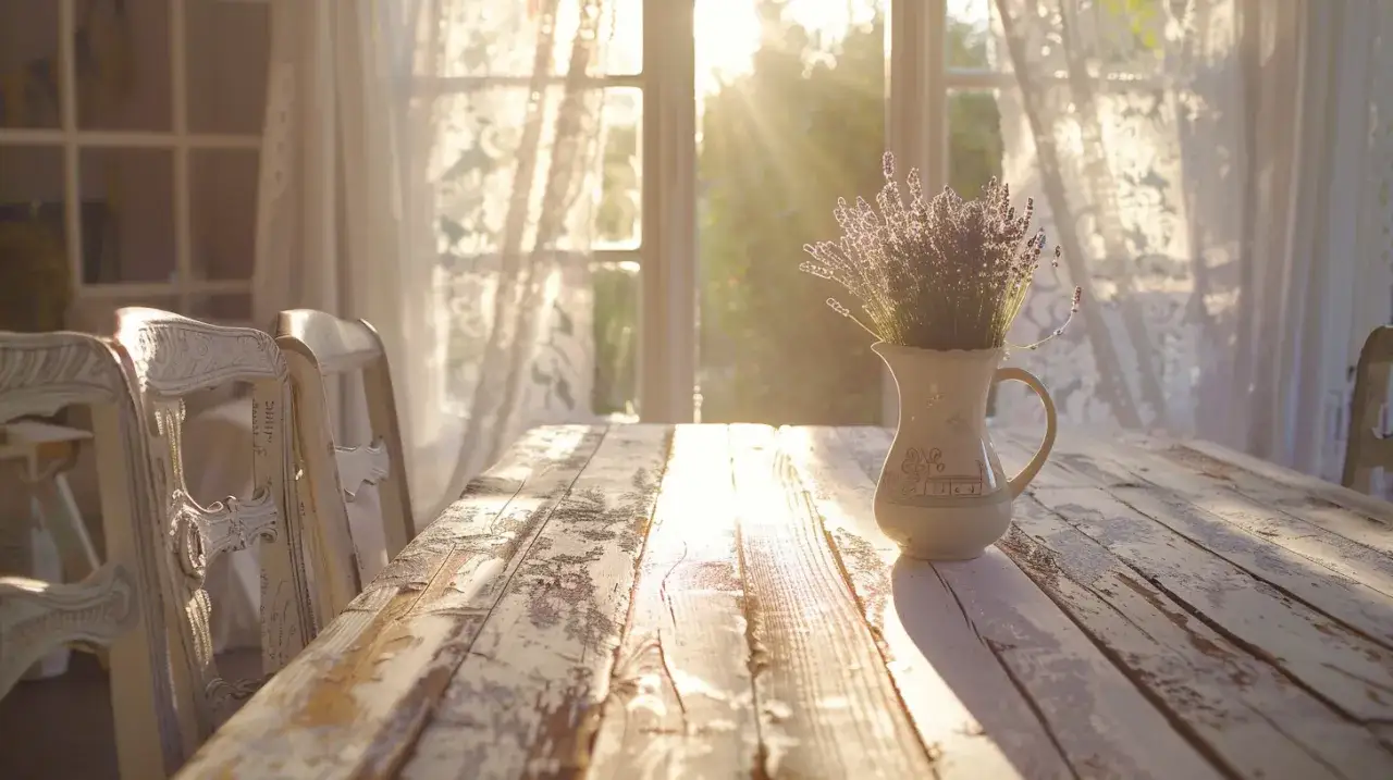 Stół w stylu prowansalskim: Jakie krzesła w stylu prowansalskim wybrać?