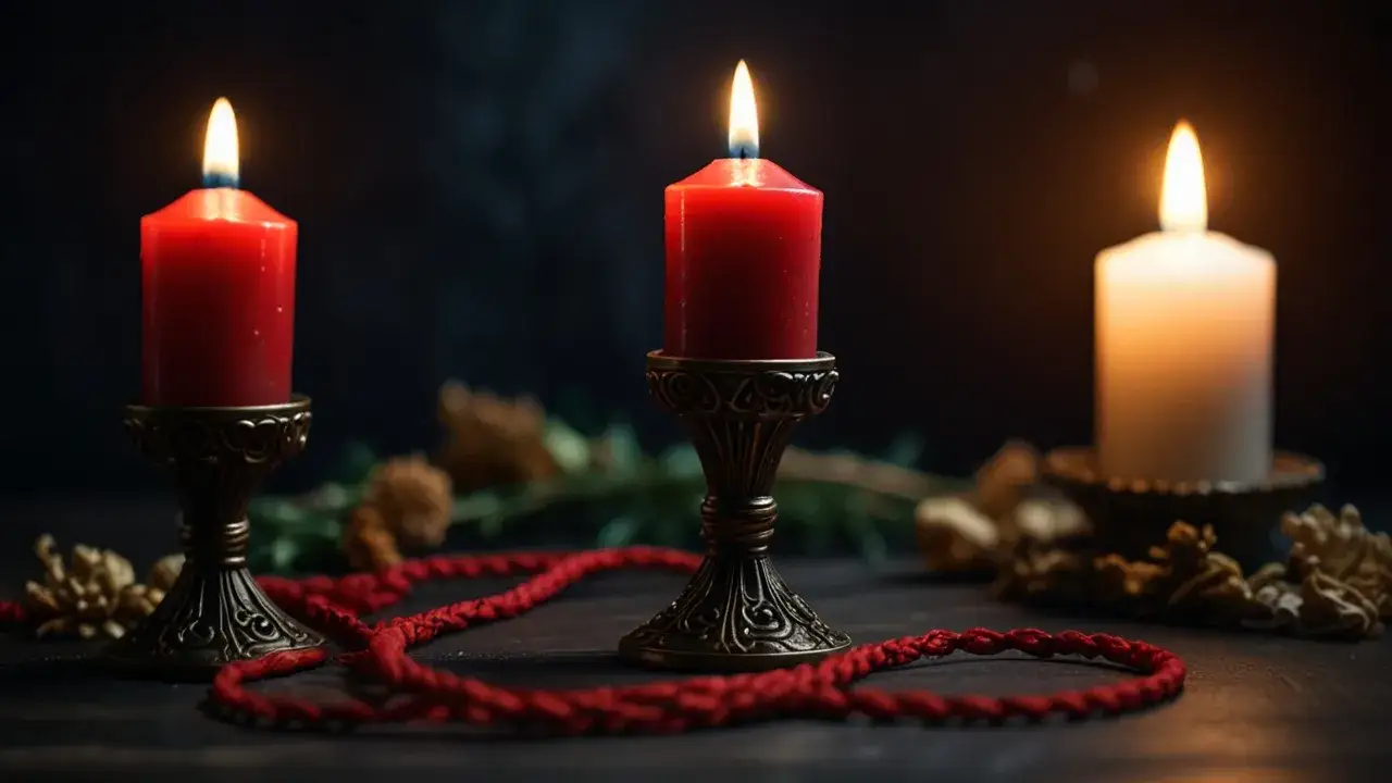 Czerwona świeczka w rytuale: Jaką moc ma ten płomień? Magia ognia