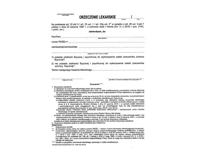 Symbol 22 na orzeczeniu lekarskim - wszystko co musisz wiedzieć o nim
