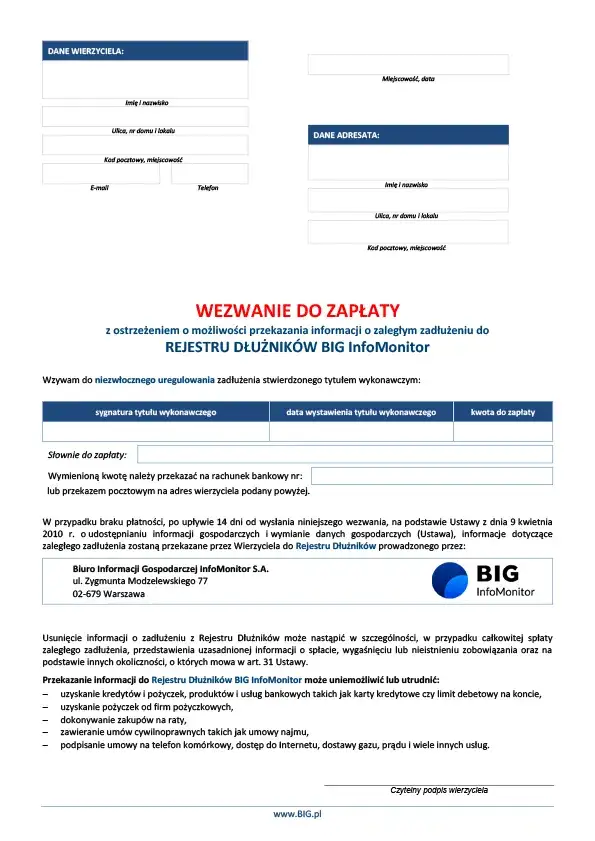 Ile wezwań do zapłaty przed pozwem? Poznaj wymogi prawne