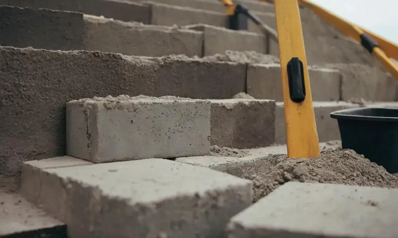 Jak zrobić schody z bloczków betonowych - proste kroki i porady