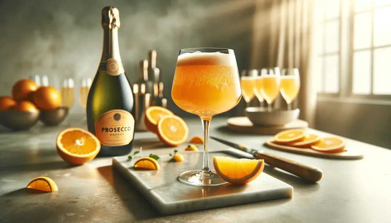 Najlepszy przepis na pomarańczowy drink z prosecco, który zachwyci