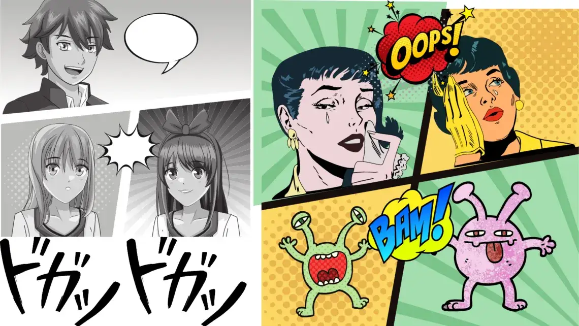 Manga czy komiks? Zaskakujące różnice, które musisz znać