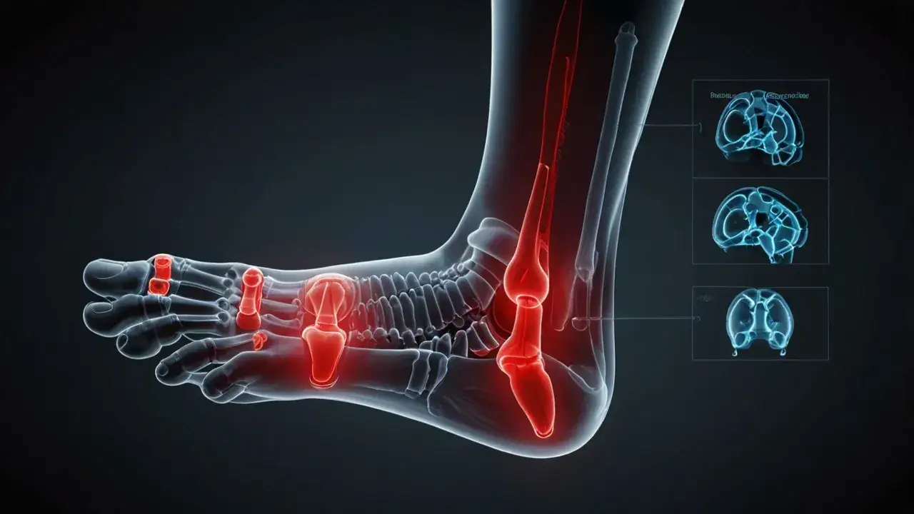 Uraz śródstopia - 5 kluczowych objawów, które musisz znać