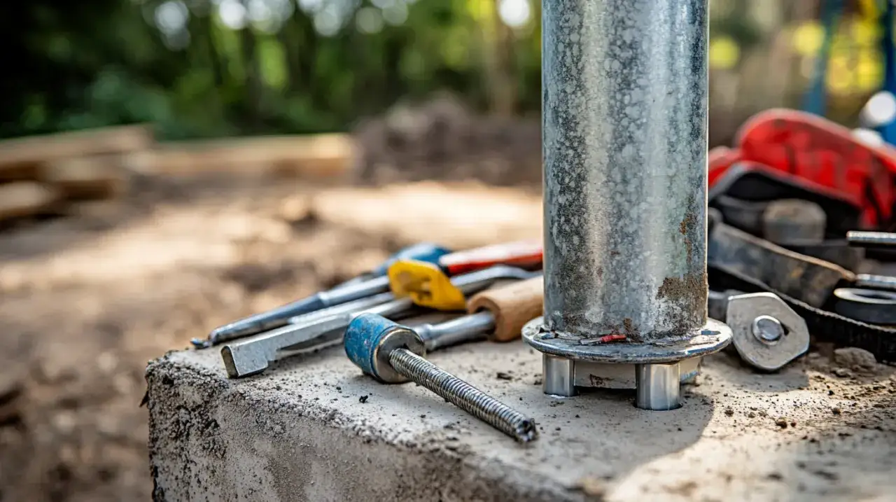 Metody mocowania słupków do betonu: Najlepsze opcje i porady