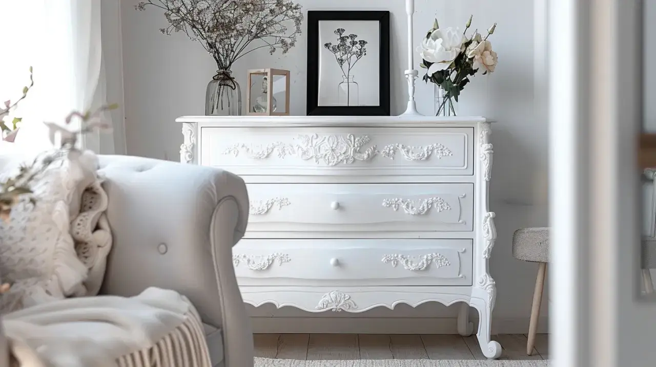 Jak wybrać białą komodę z szufladami do salonu, by była funkcjonalna i stylowa?