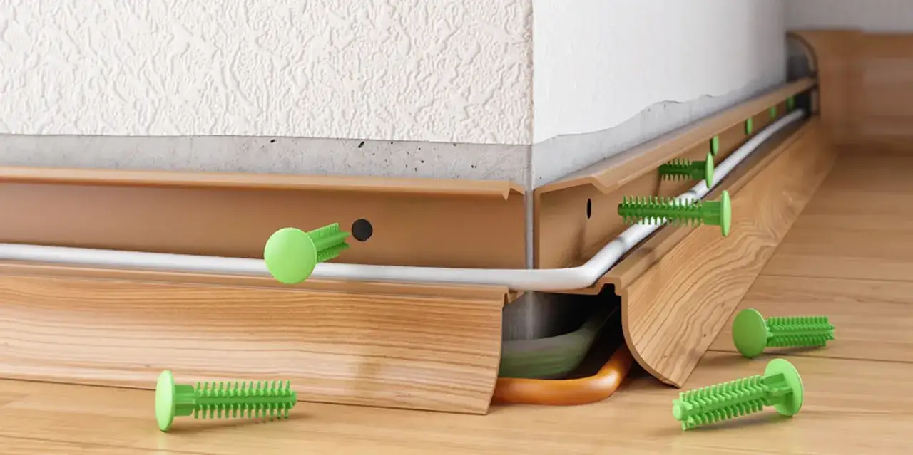 Jakie kołki do listew przypodłogowych wybrać, by uniknąć błędów?